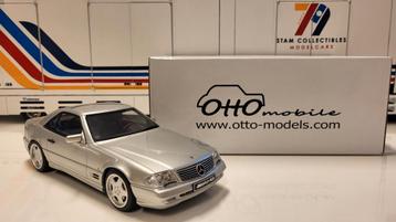 Otto Mobile Mercedes-Benz R129 SL-Class SL73 AMG Silver  beschikbaar voor biedingen