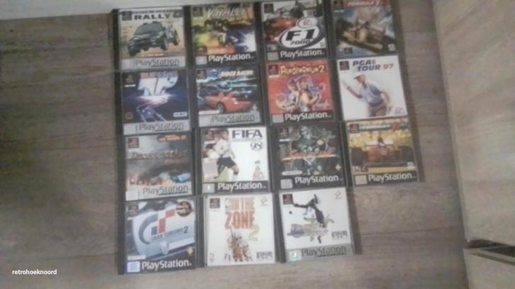 Diverse PlayStation 1 games. UPDATE 20/02, Spelcomputers en Games, Games | Sony PlayStation 1, Gebruikt, Overige genres, 1 speler