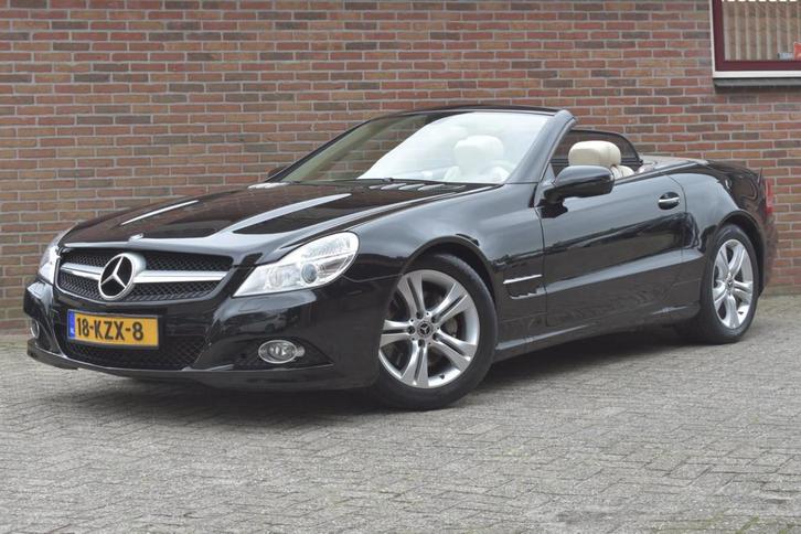 Mercedes-Benz SL-klasse 350 '08 Youngtimer Xenon Leder Clima, Auto's, Mercedes-Benz, Bedrijf, Te koop, SL, ABS, Airbags, Airconditioning