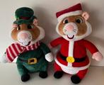 AH kerst hamster knuffel, kerstman kerstelf, Ophalen of Verzenden, Zo goed als nieuw