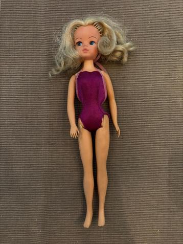 Vintage sindy pop 1977 033055x blond haar en badpak!  beschikbaar voor biedingen