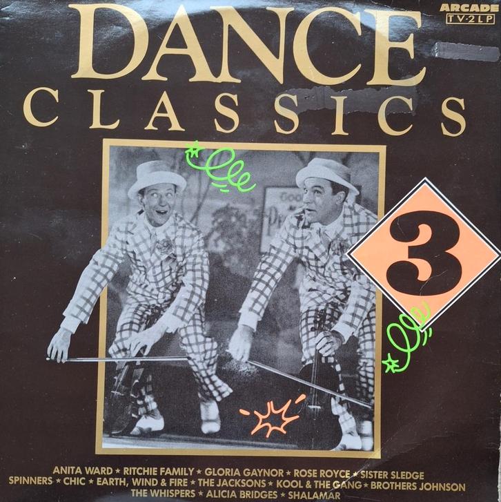 Dance Classics 3 - Vinyl 2LP, Cd's en Dvd's, Vinyl | R&B en Soul, Gebruikt, 1980 tot 2000, 12 inch, Ophalen of Verzenden