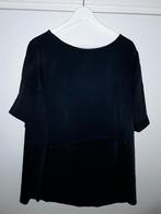 Milano Italy Donkerblauwe T-shirt Blouse Maat 42, Blauw, Maat 42/44 (L), Milano Italy, Ophalen of Verzenden