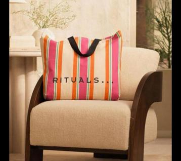 Rituals ; nieuwe ruime strandtas twv €25 beschikbaar voor biedingen