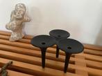 gietijzeren kandelaar, vintage Deens design, Huis en Inrichting, Woonaccessoires | Kandelaars en Kaarsen, Ophalen of Verzenden
