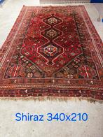 Groot Perzisch tapijt shiraz 340x210 wollen vloerkleed iran, Huis en Inrichting, Stoffering | Tapijten en Kleden, De handelmaatschappij