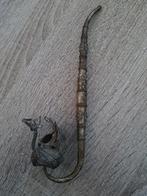 Antieke Opiumpijp met Drakenmotief, Ophalen