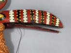 180845 Afrikaans Bozo vogel marionet uit Mali, Antiek en Kunst, Ophalen of Verzenden