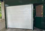 Electrische garagedeur wit zga Nieuw 2020, Doe-het-zelf en Verbouw, Deuren en Horren, Ophalen, Garagedeur, Zo goed als nieuw, Metaal