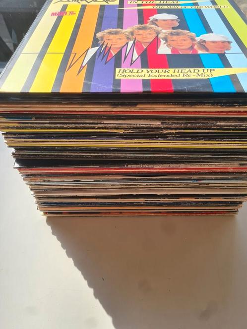 Maxi singles 86 stuks, Cd's en Dvd's, Vinyl | Overige Vinyl, Gebruikt, Ophalen