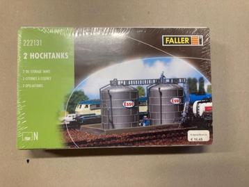 Faller 222131 2 Olie Opslagtanks beschikbaar voor biedingen