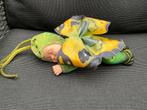 Nieuwe Anne Geddes vlinder groen geel babypop, Verzamelen, Poppen, Ophalen, Nieuw, Babypop