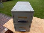 Te koop 2 kleine archiefkastjes, Huis en Inrichting, Kasten | Ladekasten, Ophalen, Minder dan 50 cm, Gebruikt, 1 of 2 laden