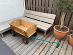 Houten bolderkar, Ophalen, Gebruikt