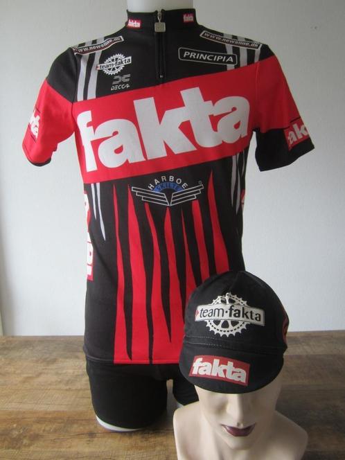 Wielershirt en pet Scott Sunderland Fakta, Sport en Fitness, Wielrennen, Zo goed als nieuw, Kleding, Ophalen of Verzenden