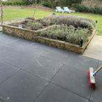 Goedkope Betontegel 60x60, Antraciet Tuintegel, -60x60, Tuin en Terras, Tegels en Klinkers, Ophalen of Verzenden, Nieuw, Beton