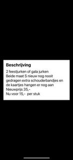 Gala of feest jurk, Kleding | Dames, Jurken, Ophalen of Verzenden, Zo goed als nieuw, Zwart, Onder de knie