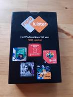 NPO podcast kwartetspel, Ophalen of Verzenden, Zo goed als nieuw