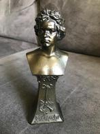 Bronzen Beeldje Ludwig van Beethoven Antiek., Ophalen of Verzenden, Brons