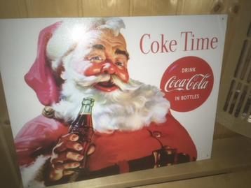 coca cola reclameplaat beschikbaar voor biedingen
