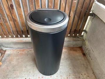 Brabantia touch bin 30 liter afvalemmer - prullenbak beschikbaar voor biedingen