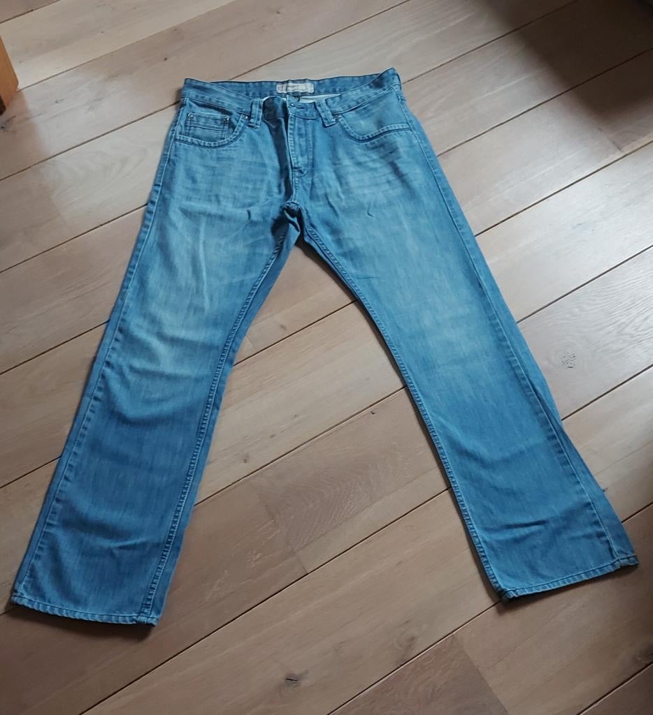 Nette Angelo Litrico heren jeans W 34  L 32, Kleding | Heren, Spijkerbroeken en Jeans, Blauw, Angelo Litrico, Ophalen of Verzenden