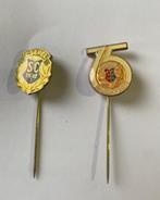 voetbal speldjes Csepel SC 1912 Budapest, Verzamelen, Ophalen of Verzenden, Gebruikt, Overige onderwerpen