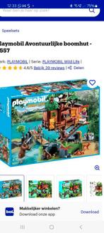 playmobil boomhut, Kinderen en Baby's, Speelgoed | Playmobil, Ophalen of Verzenden, Gebruikt