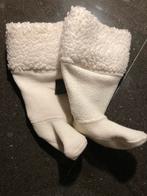 Aigle maat 23-26 fleece laars sokken, Ophalen of Verzenden, Aigle, Wit, Zo goed als nieuw