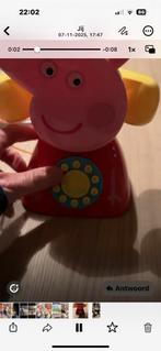 Peppa pig telefoon.. rinkelt echt, Ophalen of Verzenden