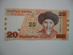 Kyrgizië #19 [2002] / 20 som UNC, Ophalen of Verzenden, Centraal-Azië, Los biljet