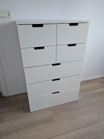 IKEA NORDLI ladekast 7 lades - Wit beschikbaar voor biedingen