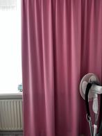 Mooie roze verduisterende gordijnen, Ophalen, Gebruikt, Overige kleuren, 200 cm of meer