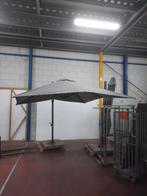 Parasol met voet - beschadigd doek, Tuin en Terras, Parasols, Ophalen