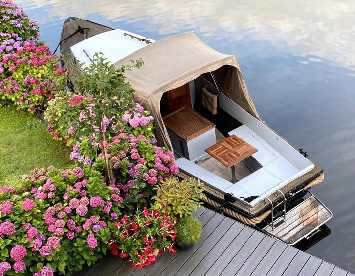 UNIEKE KAJUIT SLOEP - KLASSIEKE NETTE CABINEVLET UIT 1966, Watersport en Boten, Sloepen, Gebruikt, 10 tot 30 pk, 6 meter of meer
