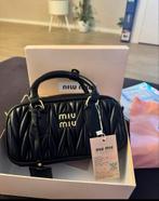 Miu Miu Zwarte Handtas, Ophalen of Verzenden, Nieuw, Zwart, Handtas