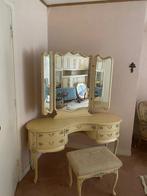 Prachtige toilettafel met kruk, Ophalen, Gebruikt, 100 tot 150 cm, 150 tot 200 cm