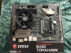 MSI B450 Tomahawk + Ryzen 5 2600, Computers en Software, Moederborden, Gebruikt, DDR4, Ophalen of Verzenden, Socket AM4