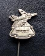 Speldje vliegbasis Soesterberg, Verzamelen, Militaria | Algemeen, Ophalen of Verzenden, Luchtmacht, Nederland, Embleem of Badge