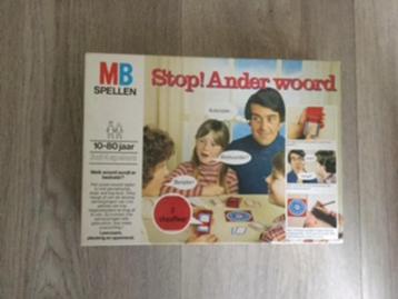 Stop ander woord Spel beschikbaar voor biedingen