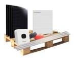 LEEGVERKOOP - Zonnepanelen + omvormer, Doe-het-zelf en Verbouw, Zonnepanelen en Toebehoren, Ophalen, Nieuw, Compleet systeem, 200 wattpiek of meer