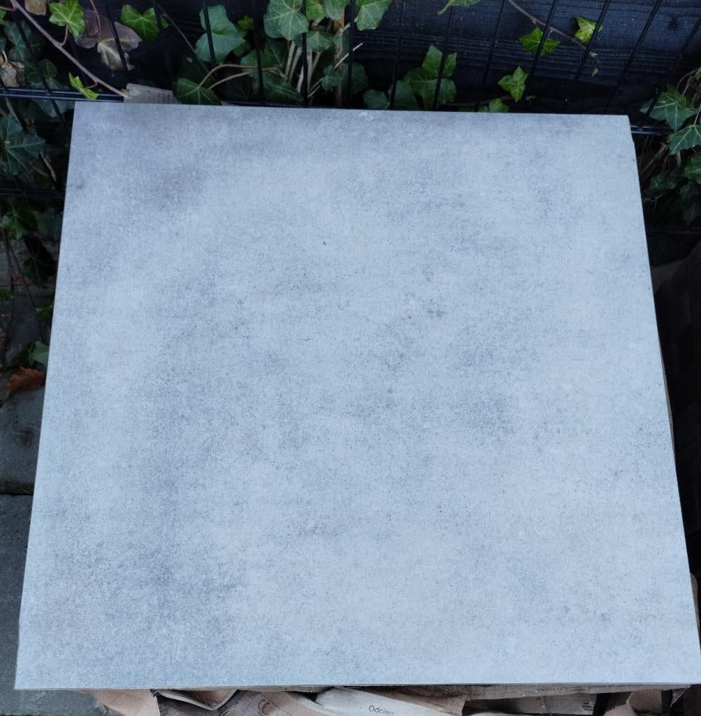 Terrastegels tuintegels, 8x,  60x60x3, Doe-het-zelf en Verbouw, Tegels, Ophalen, 60 cm of meer, Nieuw, Minder dan 5 m²