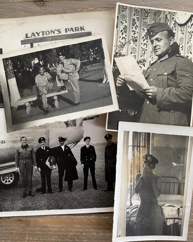5 losse militaire foto's., Ophalen of Verzenden, Nederland