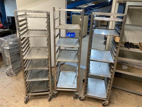 Magazijnwagen regaalwagen dienbladwagen 1x Stuks beschikbaa, Doe-het-zelf en Verbouw, Transportwagens, Gebruikt, Transportkar