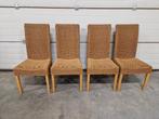 Loom stoelen 4s, Huis en Inrichting, Stoelen, Ophalen, Gebruikt, Overige kleuren, Vier
