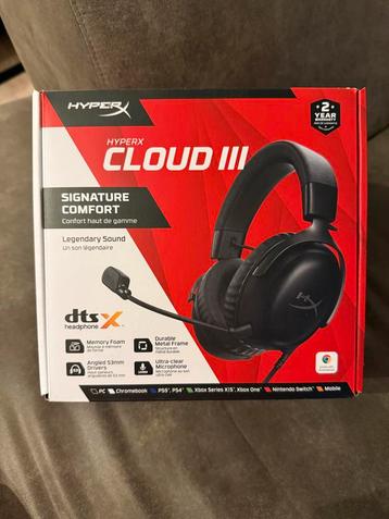 HyperX Cloud III Gaming Headset - Nieuw beschikbaar voor biedingen