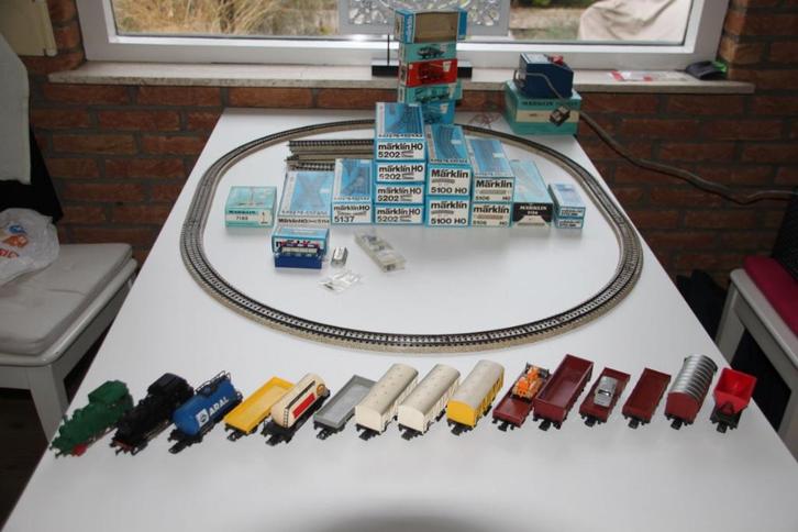 Marklin H0 treinset, Hobby en Vrije tijd, Modeltreinen | H0, Gebruikt, Treinset, Wisselstroom, Märklin, Ophalen of Verzenden