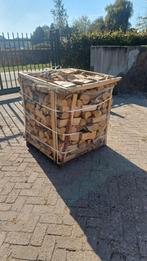 Berkenhaardhout, gekloofd en gedroogd - 25cm, Tuin en Terras, Haardhout, Minder dan 3 m³, Ophalen of Verzenden, Berkenhout, Blokken