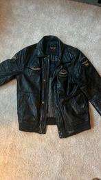 PME Legend MA-1 Leather Flight Bomber - M, Kleding | Heren, Ophalen of Verzenden, Zo goed als nieuw, Zwart