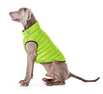 AiryVest Versatile Hondenjas Omkeerbaar M40 Lime-Black -50%! beschikbaar voor biedingen